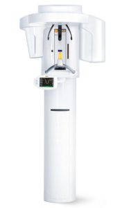 Innovation with latest 3D Cone Beam Scanner at Bridge Dental Surgeries where you stand and place your chin on the rest and the machine takes a 3D scan of your lower face, jaw and teeth.